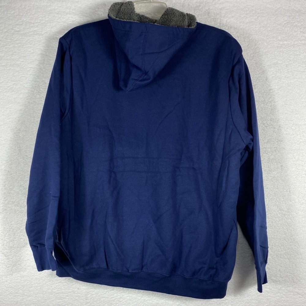 NFL Team Apparel Los Angeles Chargers Sherpa Lined Full Zip Hoodie Men's XL - Picture 3 of 7